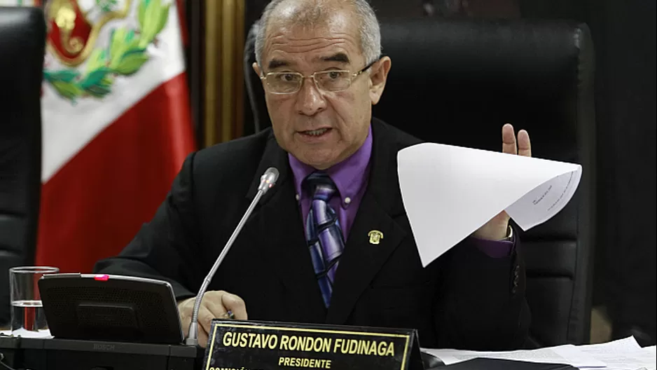 Gustavo Rondón. Foto: Congreso