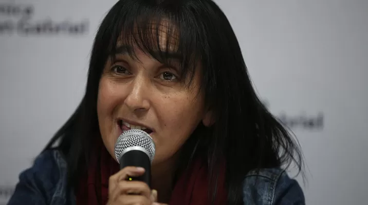 Sonaly Tuesta fue dada de alta hoy. Foto: Andina Sonaly Tuesta fue dada de alta hoy. Foto: Andina