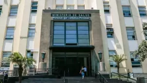Frontis del Ministerio de Salud (Minsa). Foto: Andina. Video: Canal N