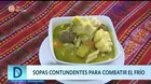 Sopas contundentes para combatir el frío 