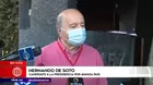 De Soto: "Voy a estudiar la propuesta que hizo Keiko Fujimori"