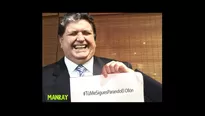 Todos paramos el ollón de Alan García, dice el meme.