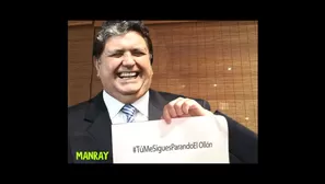 Todos paramos el ollón de Alan García, dice el meme.