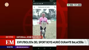 Henry Colán murió en Barrios Altos. Foto y video: América Noticias