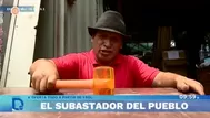 El subastador del pueblo