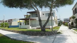 Foto: Andina / casa de playa que le perteneció a Nicolás Hermoza Ríos 