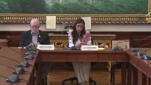 Sesión de la comisión de Fiscalización