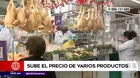 Sube el precio de varios productos