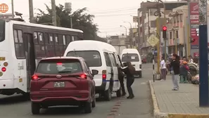 Transportistas en Los Olivos suben tarifa por extorsiones;  pasajeros afectados por la situación. / Video: América Noticias