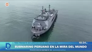 Submarino peruano en la mira del mundo: El B.A.P. Chipana liderará el RIMPAC 2026. Foto y video: Domingo al día