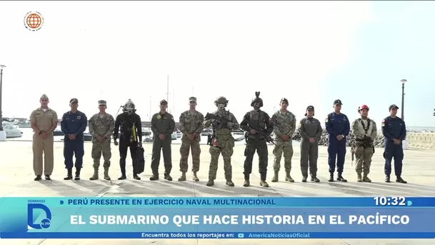 Submarino peruano en la mira del mundo: El B.A.P. Chipana liderará el RIMPAC 2026. Foto: Domingo al día