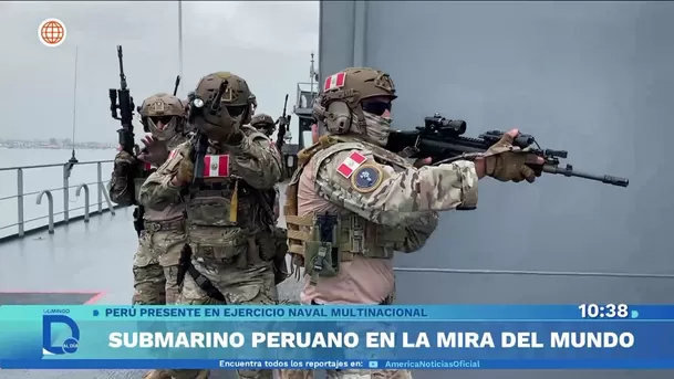 Submarino peruano en la mira del mundo: El B.A.P. Chipana liderará el RIMPAC 2026. Foto: Domingo al día