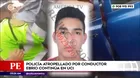 Suboficial en UCI tras ser atropellado por chofer ebrio