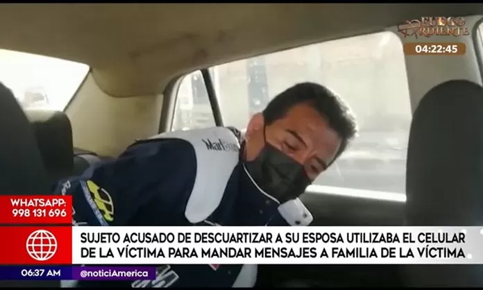 Sujeto Acusado De Descuartizar A Su Esposa Usaba El Celular De La ...