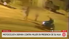 Sujeto dispara a mujer frente a su hija en paradero de Ventanilla. Foto y video: América Noticias