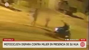 Sujeto dispara a mujer frente a su hija en paradero de Ventanilla. Foto y video: América Noticias