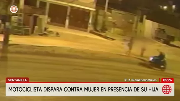 Sujeto dispara a mujer frente a su hija en paradero de Ventanilla. Foto: América Noticias Sujeto dispara a mujer frente a su hija en paradero de Ventanilla. Foto: América Noticias