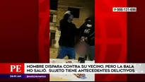 Intentan balear a un hombre en SJM. América Noticias