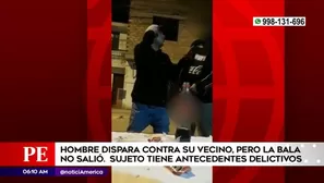 Intentan balear a un hombre en SJM. América Noticias