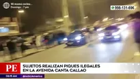 Ocurrió en la avenida Canta Callao. Foto: AN