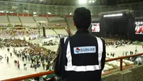 La banda española “Hombres G” se presentó en el Estadio Nacional el último viernes y generó grandes ingresos para los establecimientos. / Foto: Sunat