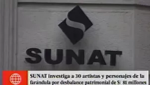 Sunat. América Noticias