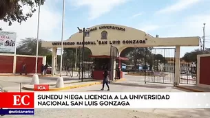 Universidad San Luis Gonzaga. Foto: Sunedu