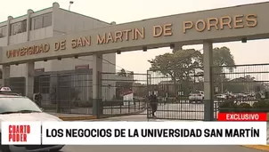 La USMP argumentó que los préstamos los hizo con el fin de beneficiar a sus estudiantes. Foto: Cuarto Poder