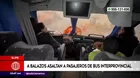 Supe: A balazos asaltan a pasajeros de bus interprovincial