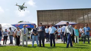 Alcalde presenta elementos tecnológicos para seguridad. Foto: Referencial/Municipalidad de Surco