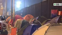 Surco: acampan desde el domingo para concierto de Louis Tomlinson que será el miércoles