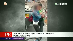 Asaltos en Surco. Foto y video: América Noticias