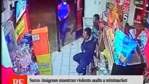 Policía fue baleado en Surco