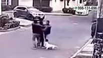 El supuesto paseador de perros fue llevado a la comisaría del sector. / Video: América Noticias