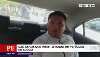 Captura en Surco. Foto y video: América Noticias