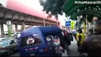 Ocurrió en Surco. Foto-Video: Canal N