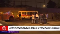 Ocurrió en Surco. Foto: América TV