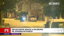 Asaltos en Surco. Foto y video: América Noticias