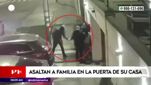 Asalto en Surco. Foto y video: América Noticias