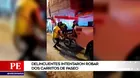 Surco: Delincuentes intentaron robar dos carritos de paseo