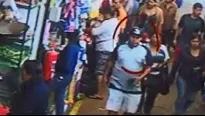 Asaltan a mujer en mercado de Surco. Foto: captura de TV