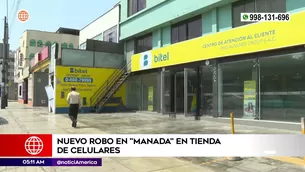 Robo en manada en Surco. Foto y video: América Noticias