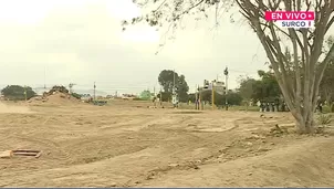 Desalojan familias por construcción de Vía Expresa Sur. Foto y video: Canal N