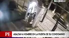 Surco: Dos sujetos asaltan a un hombre en la puerta de su condominio