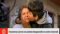 Apareció joven autista.