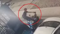 Falso reciclador fue grabado cuando robó una moto eléctrica en Surco - Foto y video: América Noticias