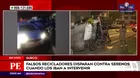 Surco: Falsos recicladores disparan contra serenos en intervención