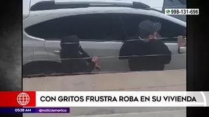 Intento de asalto en Surco. Foto y video: América Noticias