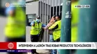 Surco: Intervienen a ladrón tras robar productos tecnológicos