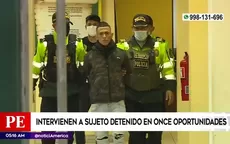 Surco: Intervienen a sujeto detenido en once oportunidades - Noticias de estafaban